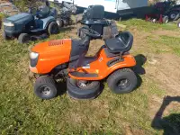 Unwanted ride on lawn mowers 