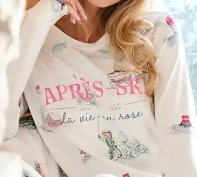 BNWT La Vie en Rose “Après Ski” Pajama Set – Women’s, View more