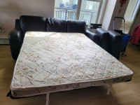 Leather sofa bed for sale