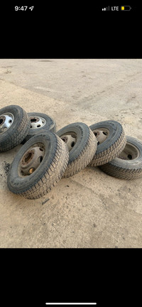 Dodge dually rims and tires 8-6.5 