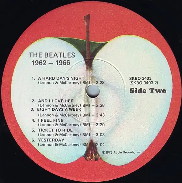 Beatles 1962 - 1966 double LP record album vinyl in CDs, DVDs & Blu-ray in Markham / York Region - Image 10