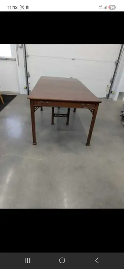 Solid Mahogony  Extendable Dining Table, View more