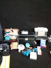 Huge Box Lot Of Assorted Polaroid Gear