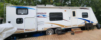 Pilgram Cirrus 28ft Bunkhouse trailer 