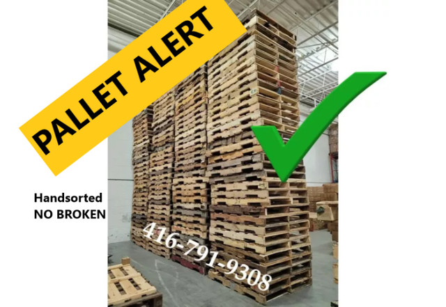 PALLET in stock DRY SKIDs for sale 48 x 40 or 43x43 INCH plastic in Other in Mississauga / Peel Region - Image 2
