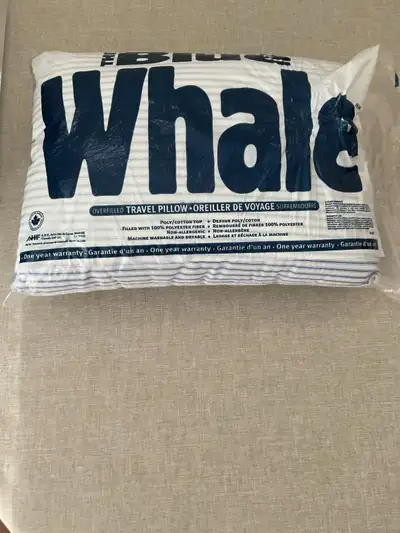 The Blue Whale Travel Pillow, View more