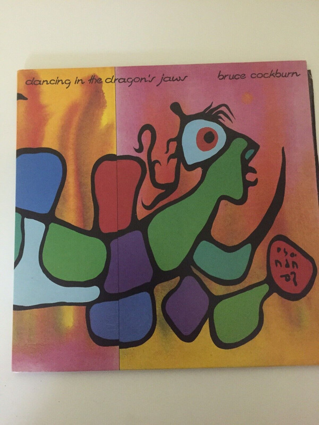 Bruce Cockburn-Dancing in the Dragon's Jaws Record in Arts & Collectibles in North Bay