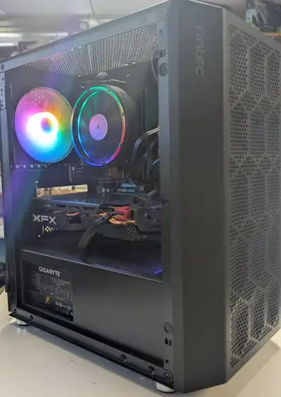 PC GAMING i7-6700 RX 580 8GB 16GB DDr4 SSD 240Go NVMe HDD 1TB Wi, View more