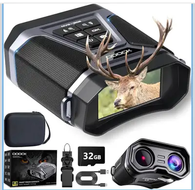 DOOCK 4K Night Vision Goggles -2024 Upgrade , View more
