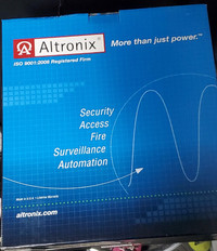 Altronix Security box enclosure - New