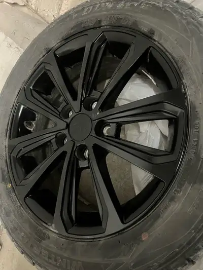 Bought this brand new rims for $700 two months ago. Tires have been used for 2 years. Threads are li...