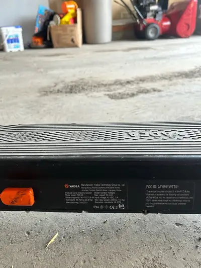 Pretty much brand new a little bit of dust on the scooter itself but i used it for like 2 weeks tops...