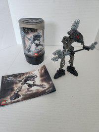 Lego Bionicle 8591 Rahkshi Vorahk complete with canister instruc