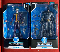 McFarlane Multiverse Arkham Asylum The Joker and Batman