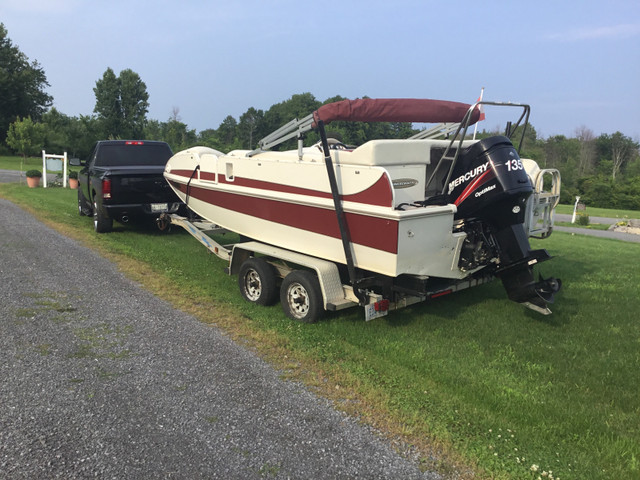 2004 prince craft Ventura deck boat in Powerboats & Motorboats in Cornwall