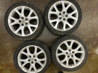 Mazda original mags 18 inch