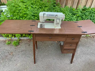 VIKING SAWING MACHINE WITH TABLE, View more
