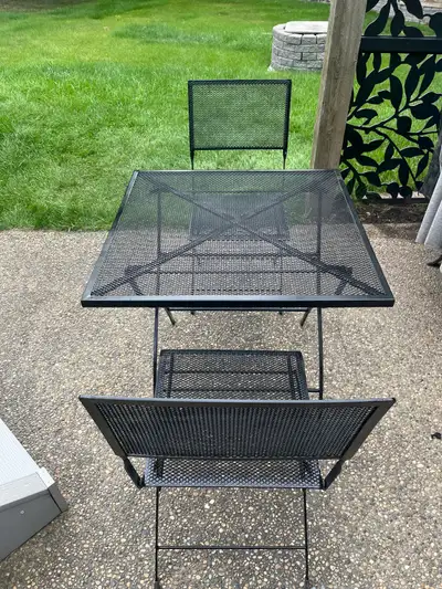 bistro coffee metal table, View more