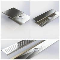 HIGH QUALITY STAINLESS STEEL LINEAR SHOWER DRAIN