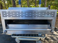 Commercial salamander broiler