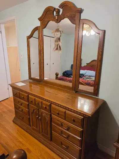 Oak Wood Dresser, View more