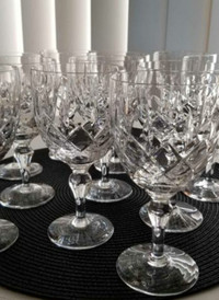 11 "Stuart Regent" Wine Glasses