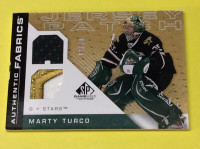 Hockey Card - Marty Turco Serial Numbered Jersey Patch Card