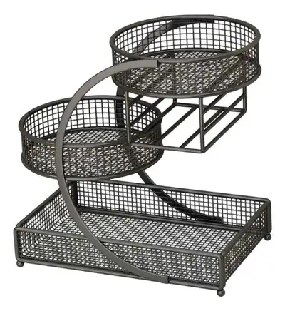 3-Tier Metal Vanity Organizer, View more