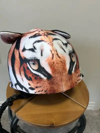 Tiger Helmet Cover, View more