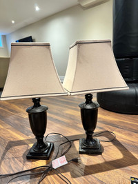 2 Large Lamps 