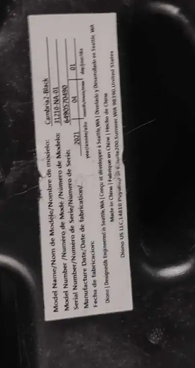 Siège d'appoint Diono Cambria 2, View more