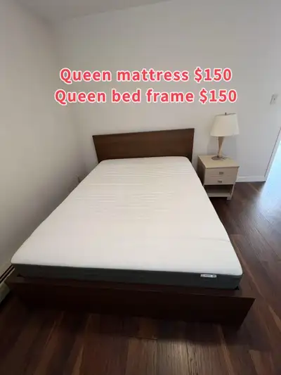 queen mattress bed frame , View more