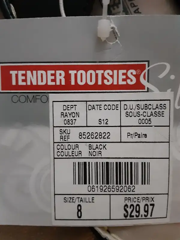 Tender Tootsies Slippers NEW63735878907777121