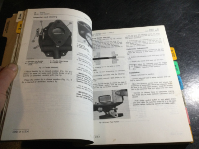 John Deere JD401-C Loader Backhoe Loader Technical Manual TM1092 in Non-fiction in Parksville / Qualicum Beach - Image 3