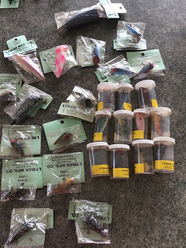 Vintage Lyman Lures Fishing, Camping & Outdoors Edmonton Kijiji