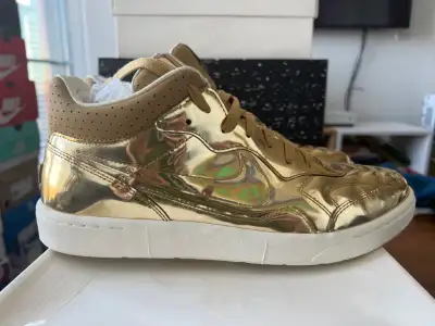 New - Nike NSW Tiempo 94' Mid Gold - Size 9, View more