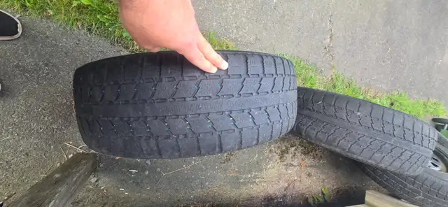 4 winter tires on rims     size 225/65 R17 in Tires & Rims in City of Halifax - Image 2