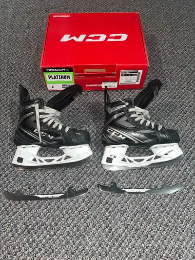 CCM Ribcor Platinum (Size 2) + extra steel, View more