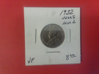 1932 Canada 5¢ coin