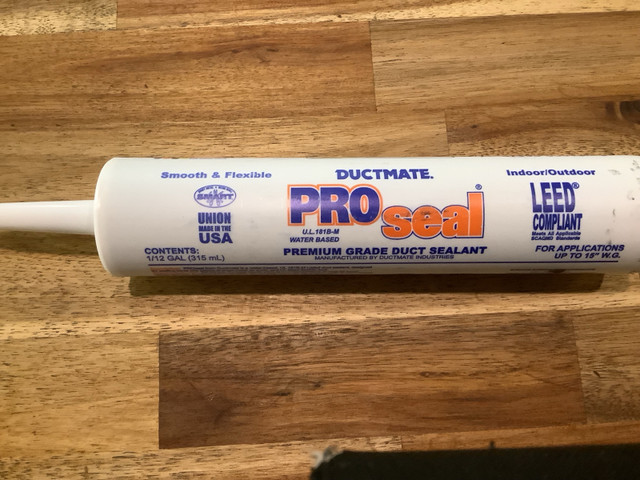 Pro Seal duct sealant  in Heating, Cooling & Air in Peterborough