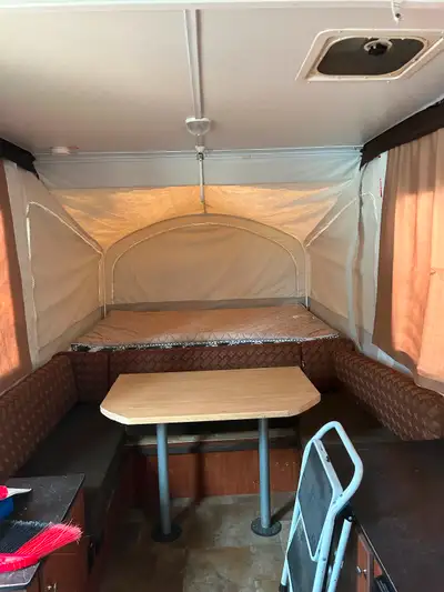 2014 Jayco Sport Tent Trailer. Main dinning table replaced, propane fridge replaced with electrical...