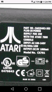 Wanted Atari power supplies Atari 2600 