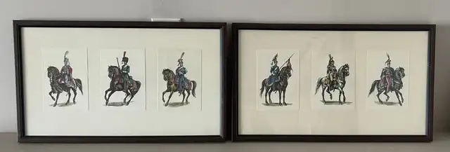 THE PICK UP : CROW FOOT LIBRARY(NW )  PAIR OF VINTAGE PRINTS OF in Home Décor & Accents in Calgary - Image 2