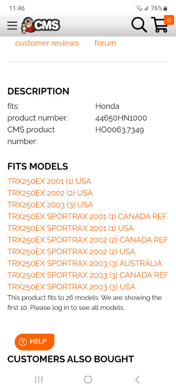 95-20 HONDA TRX RIM in ATV Parts, Trailers & Accessories in Regina - Image 4