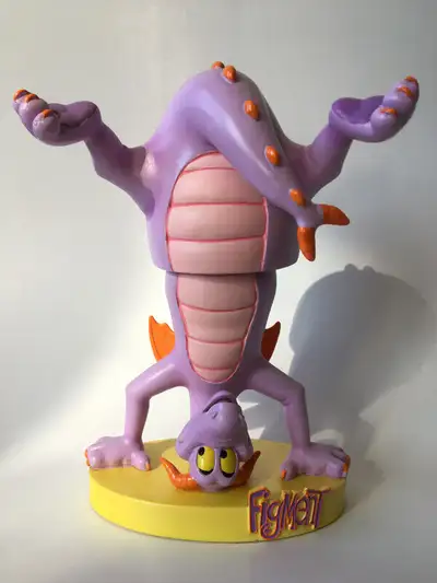 Disney World Epcot Center - RARE Figment figurine - Bobble Butt, View more