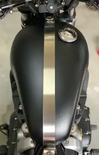 Triumph Thruxton Tank Strap contact with interest asking price 80