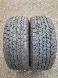 Pair of 275/55/20 Goodyear Wrangler A/T Adventure with 80% tread