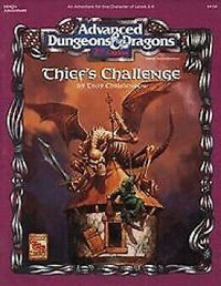 ADVANCED DUNGEONS & DRAGONS THIEF'S CHALLENGE NEW TAXE INCLUSE