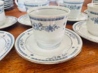 Vintage Porcelain Dinnerware set for 12