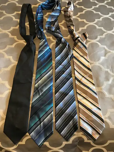 4 - Men’s Ties . ( $5 for all Four Ties )., View more